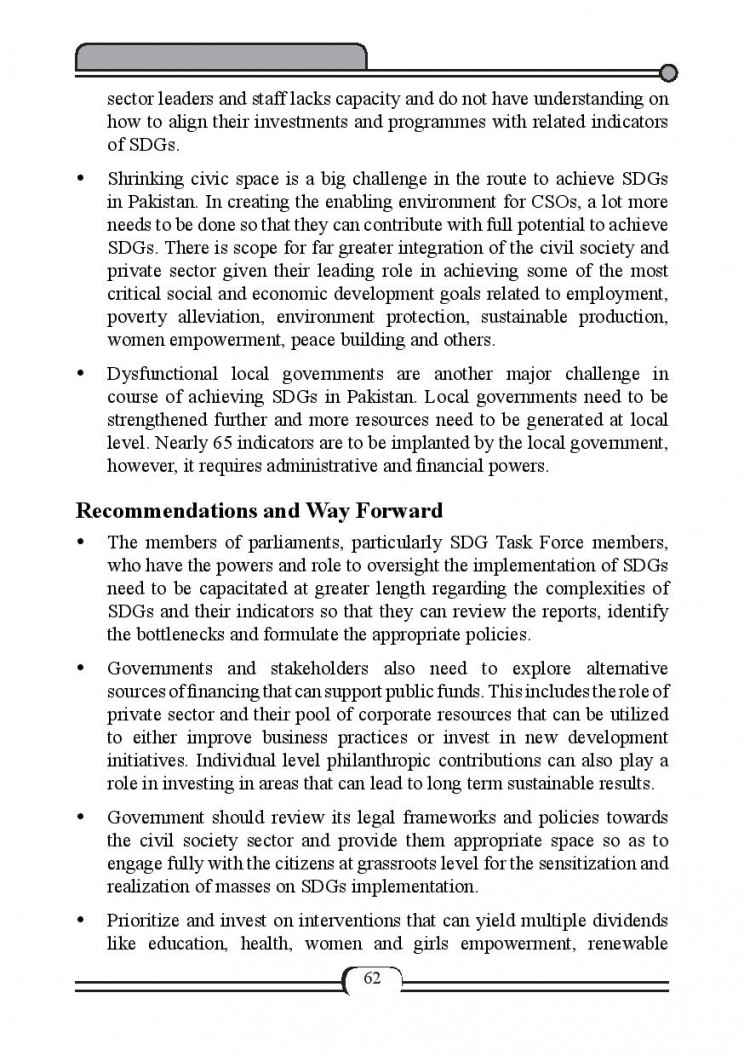 Tackling Challenges to Achieve SDGs in South Asia