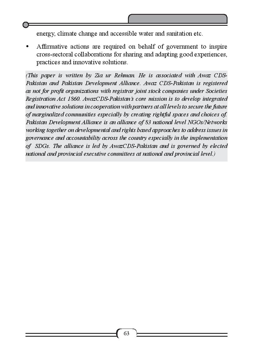 Tackling Challenges to Achieve SDGs in South Asia